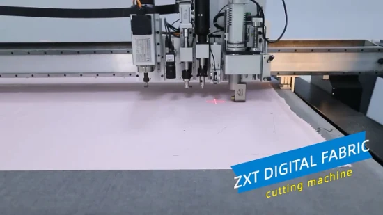 Faca vibratória CNC digital inteligente Máquina automática de corte de tecido de tecido para vestuário Material de vestuário Cortador de marcação de padrão Preço de fábrica