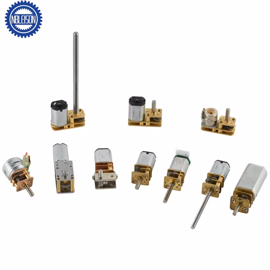  37mm 6V 12V 24 Baixas Rpm 1n.  Motor elétrico de engrenagem de metal com caixa de engrenagens micro DC de alto torque M para robô e cortina elétrica
